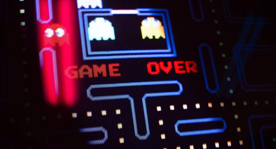 Pacman arcade game